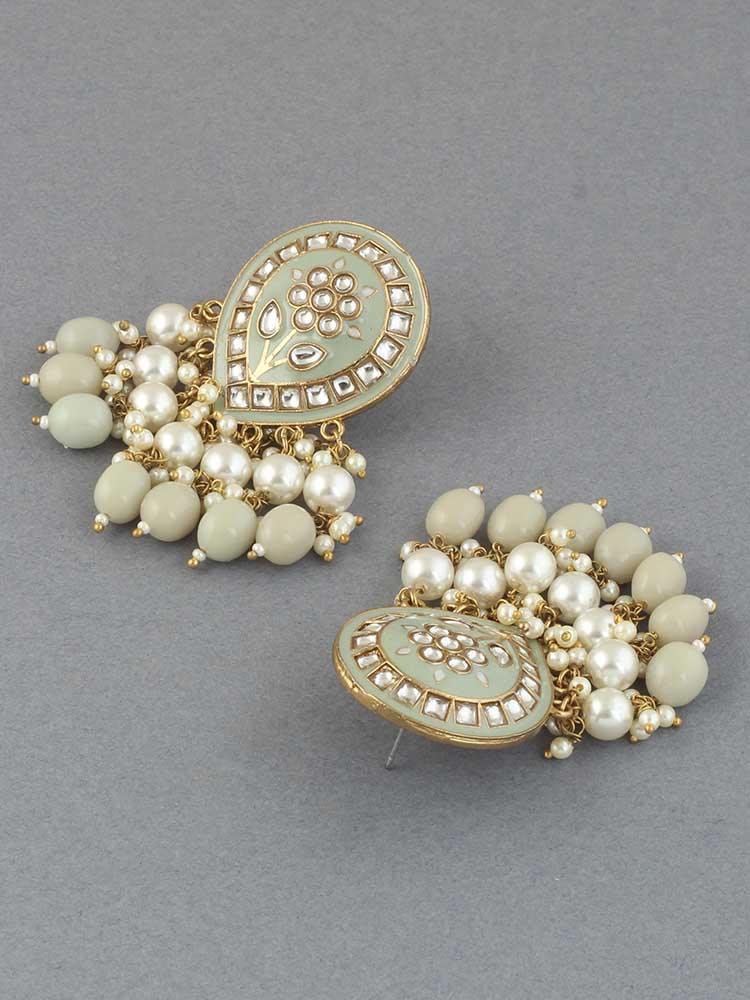 Smoke Charmi Designer Earrings - Bling Bag