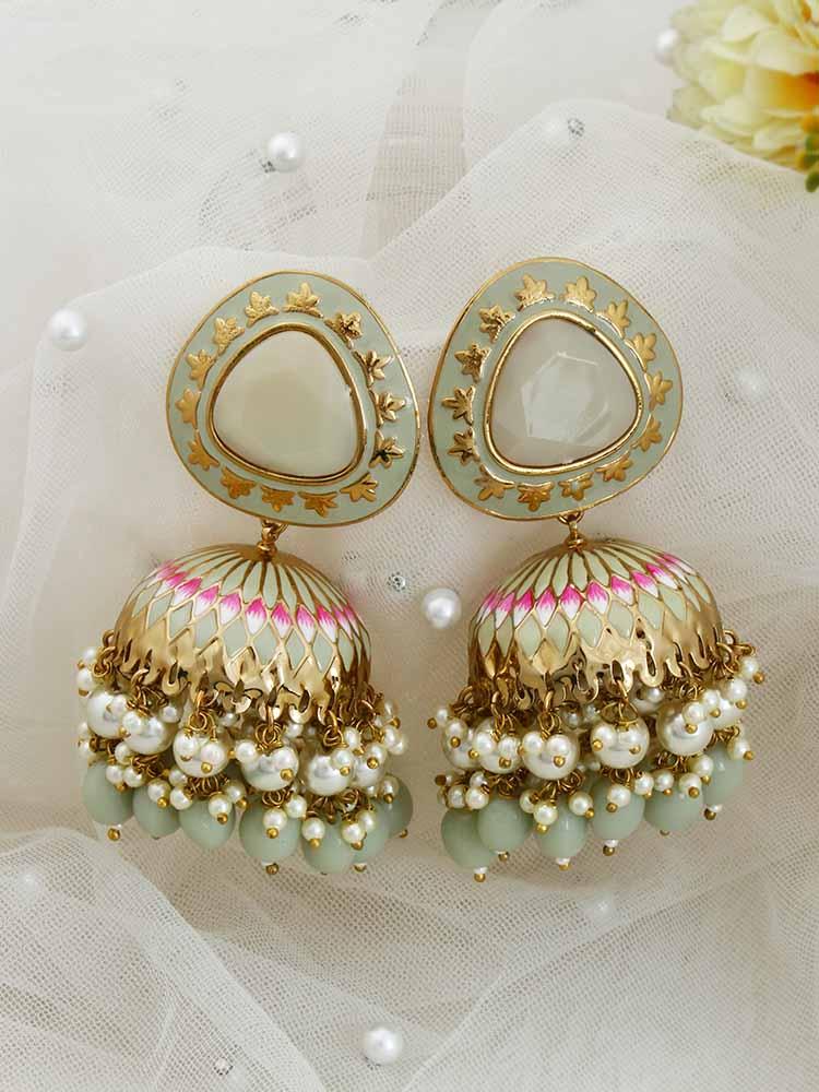 Smoke Chetaki Jhumkis - Bling Bag