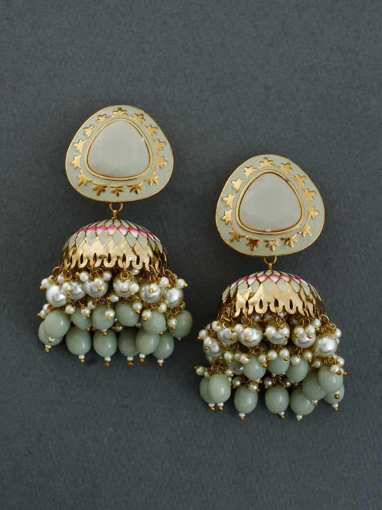 Smoke Chetaki Jhumkis - Bling Bag