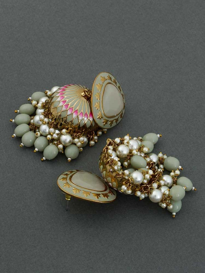 Smoke Chetaki Jhumkis - Bling Bag