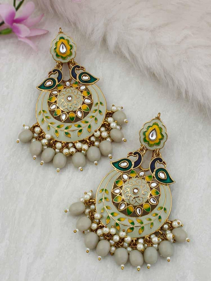 Smoke Sangini Chandbalis - Bling Bag