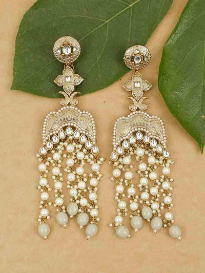 earrings - Bling Bag Smoke Sanjana Designer Earrings