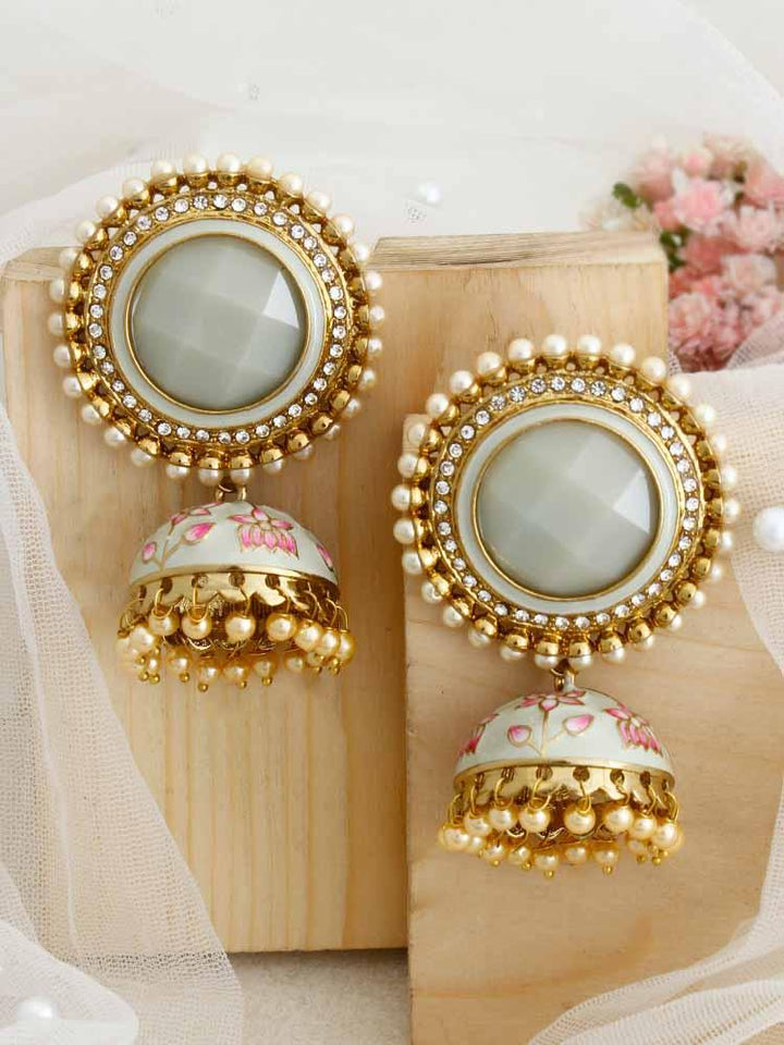 Smoke Virat Jhumkis - Bling Bag