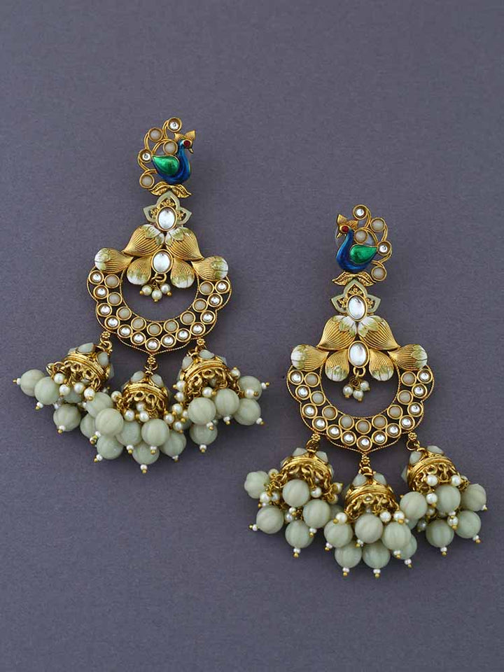 Smoke Vrishank Jhumkis