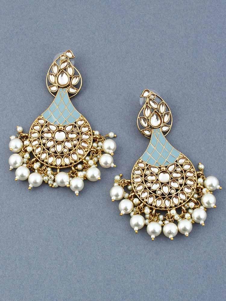 Turquoise Boond Designer Earrings - Bling Bag