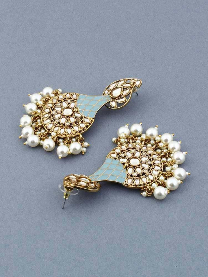 Turquoise Boond Designer Earrings - Bling Bag