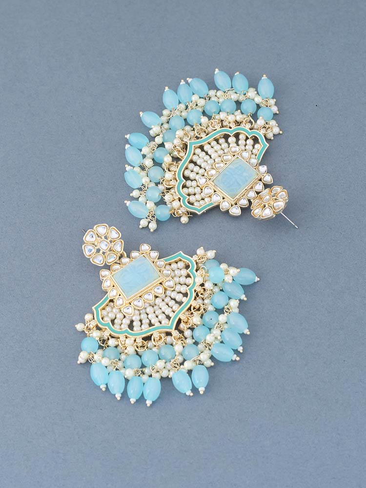 Turquoise Naval Chandbalis