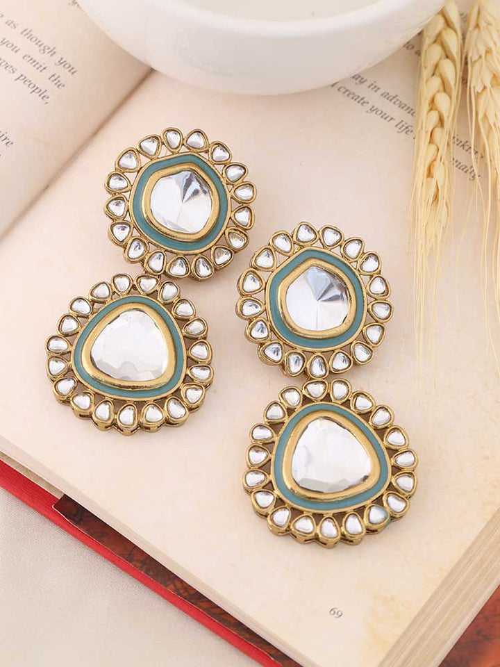 Turquoise Vera Danglers