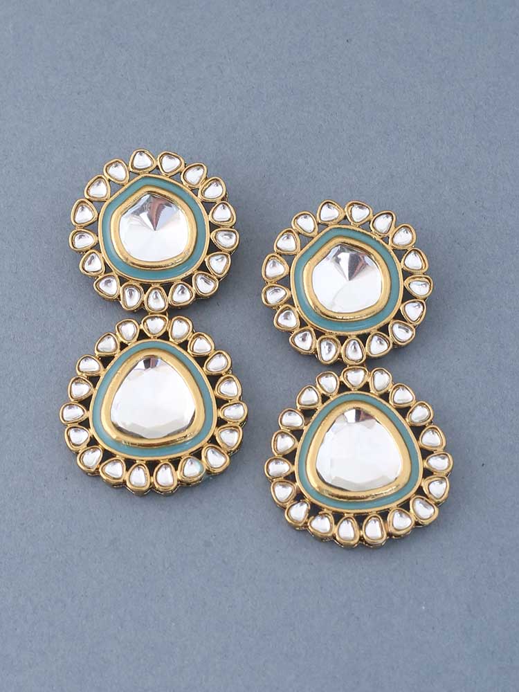 Turquoise Vera Danglers