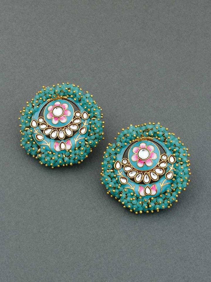 Turquoise Anju Studs - Bling Bag