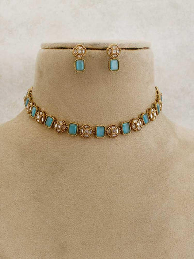 Turquoise Rupam Jewellery Set - Bling Bag