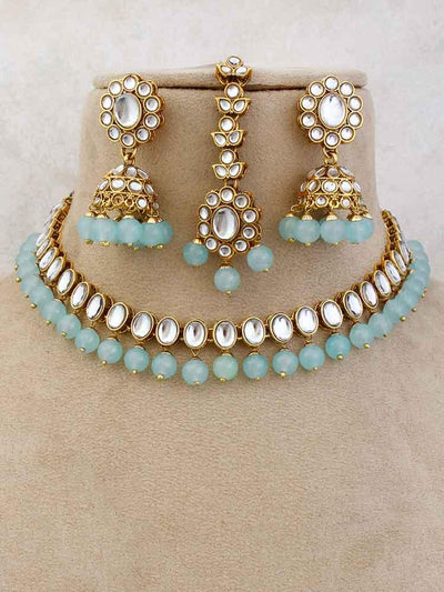 Turquoise Rushika Jewellery set - Bling Bag