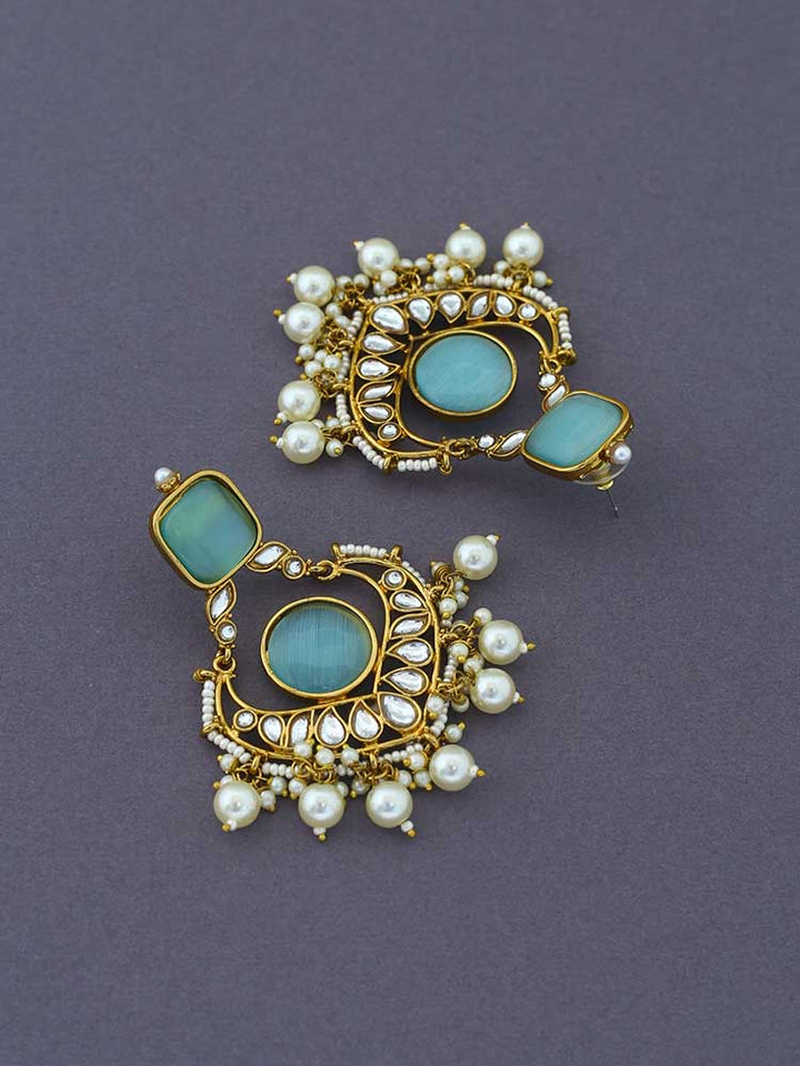 Turquoise Saartha Chandbalis