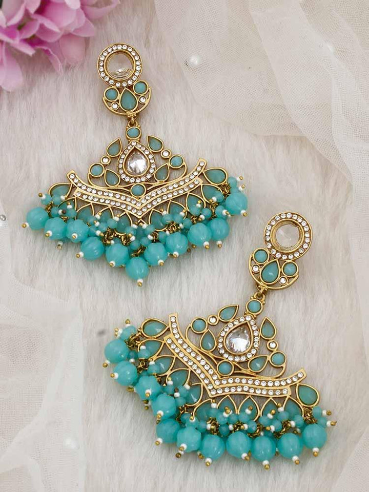 Turquoise Sara Chandbalis - Bling Bag