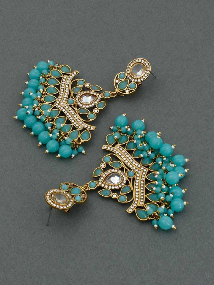 Turquoise Sara Chandbalis - Bling Bag