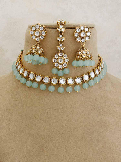 Turquoise Sulbha Jewellery Set - Bling Bag
