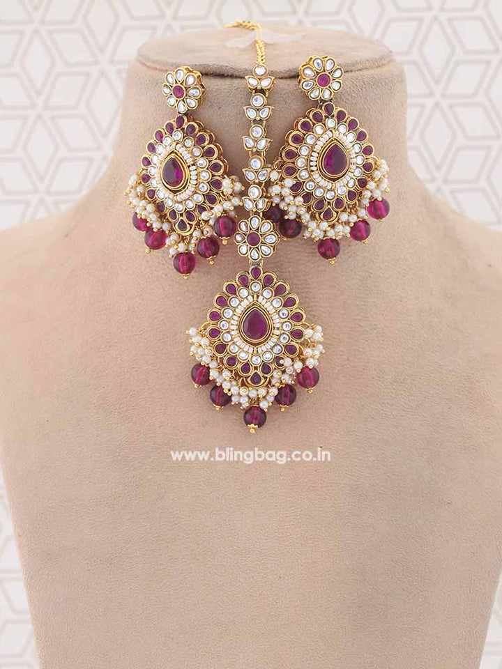 Wine Shaleena Jewellery Set