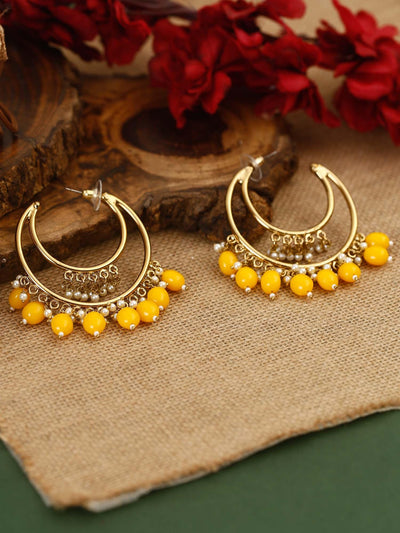 earrings - Bling Bag Lemon Warhi Designer Hoops