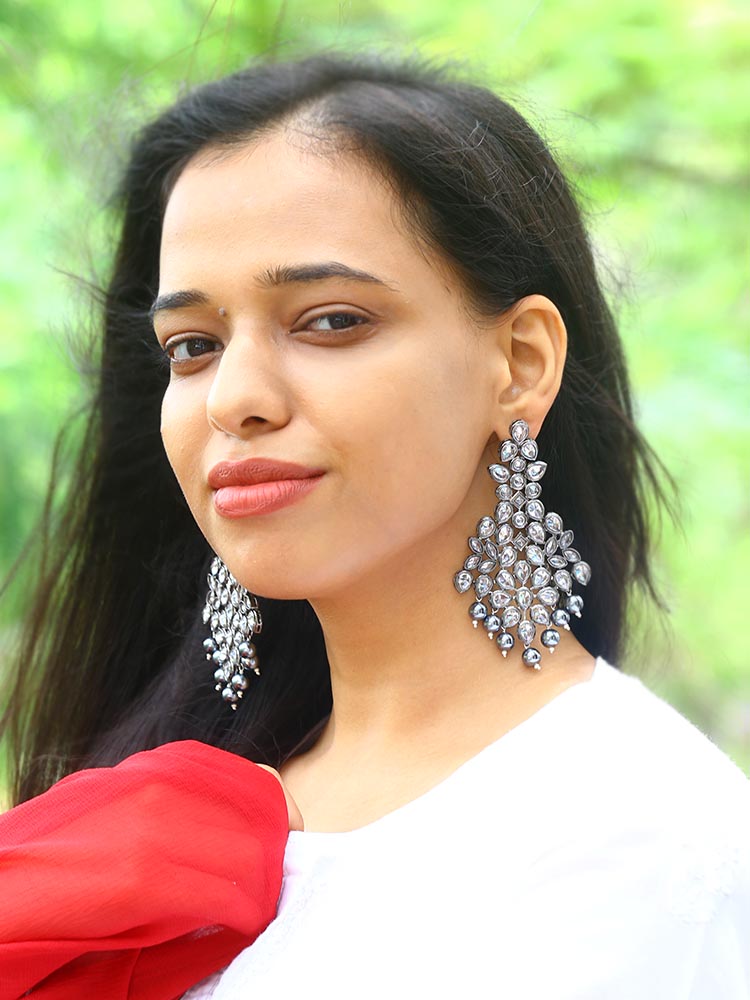 Antique Karnam Dangler Earrings