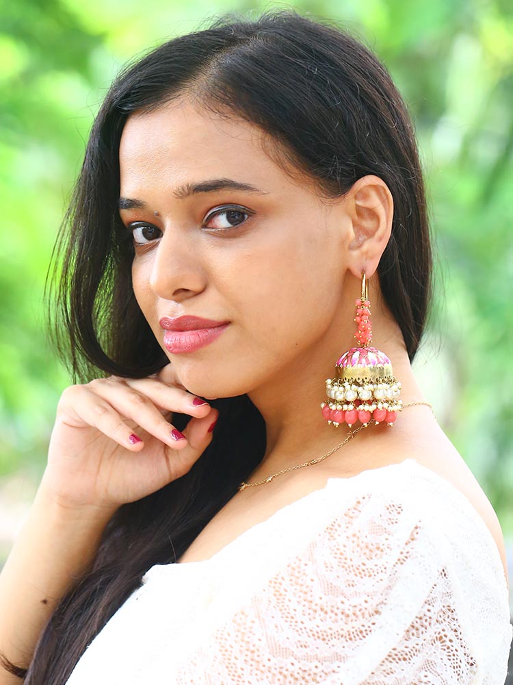 Coral Rajamani Jhumkis