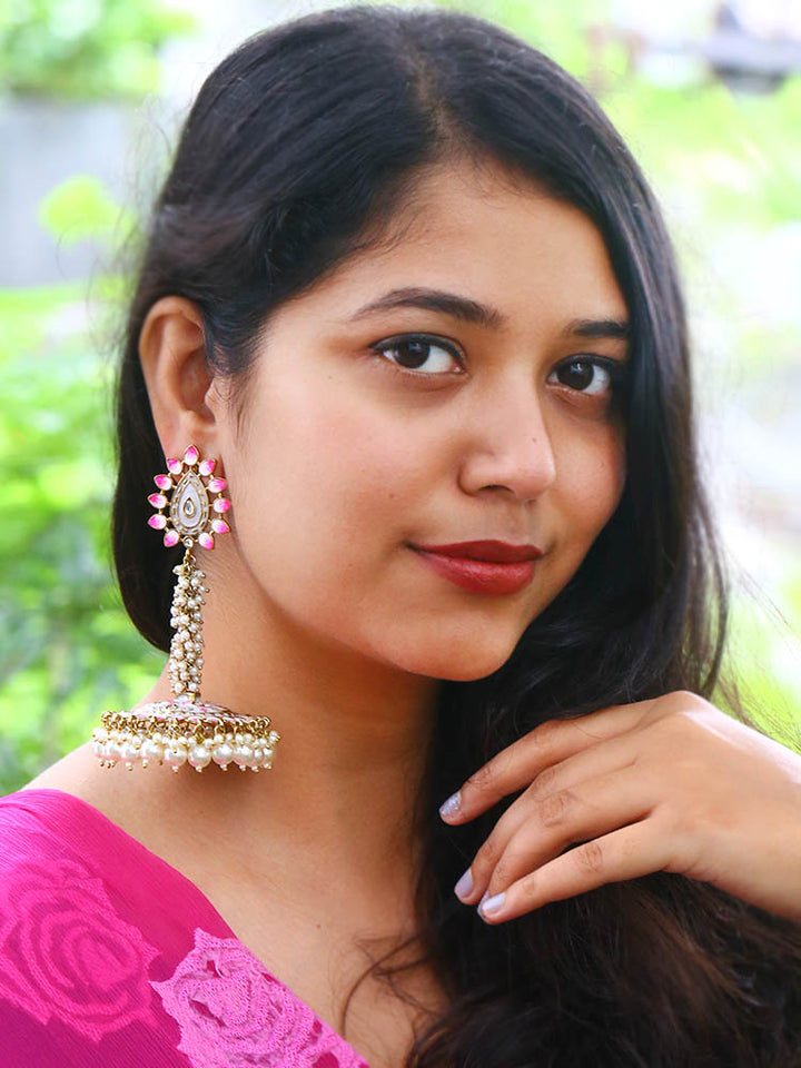 Ivory Jacki Jhumkis - EOSS