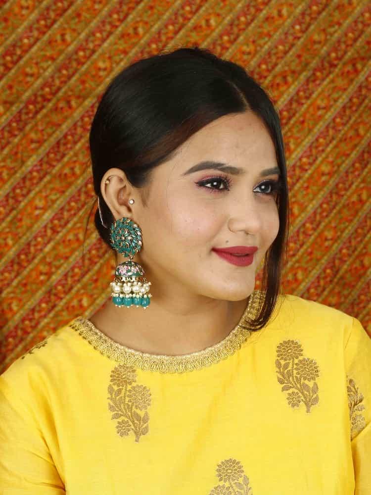 Jade Jessi Jhumkis - Bling Bag