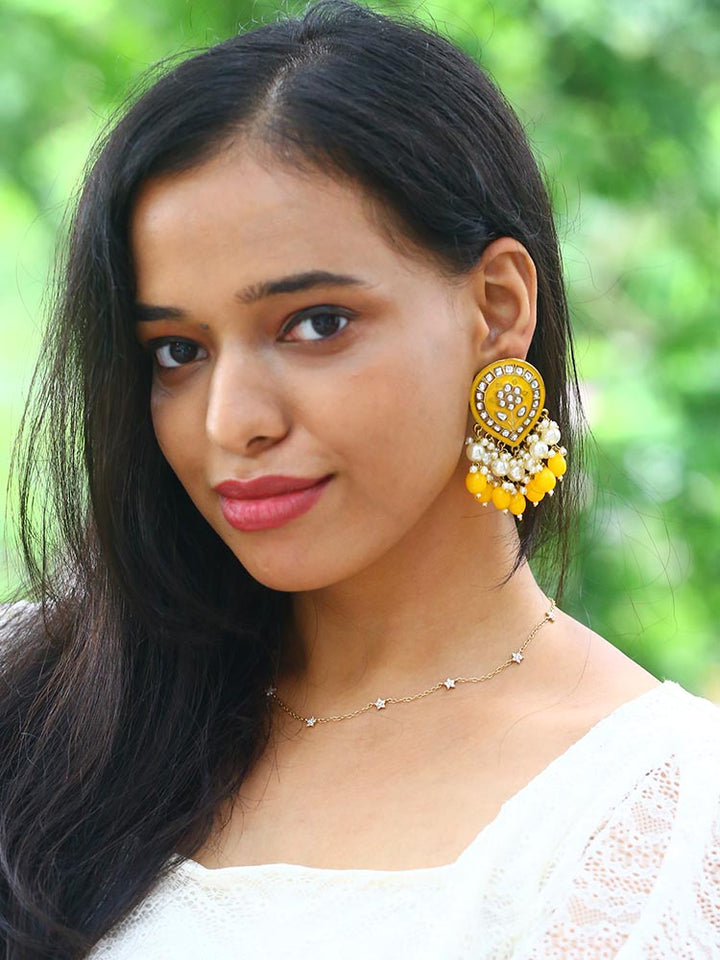 Lemon Charmi Dangler Earrings