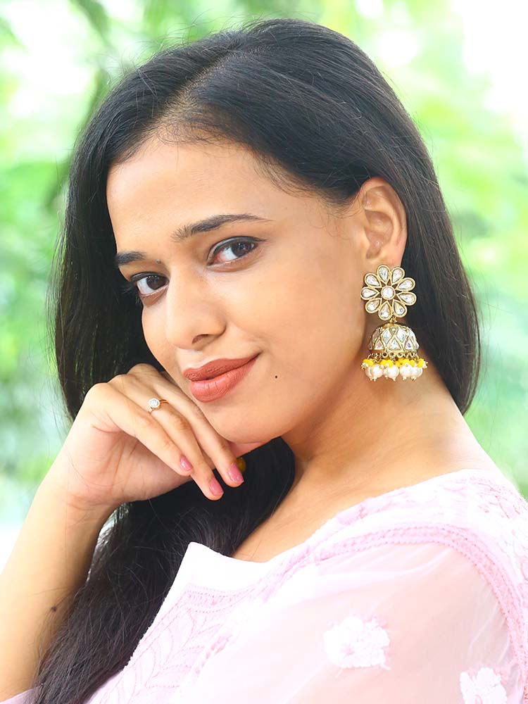 Lemon Jayrani Jhumkis