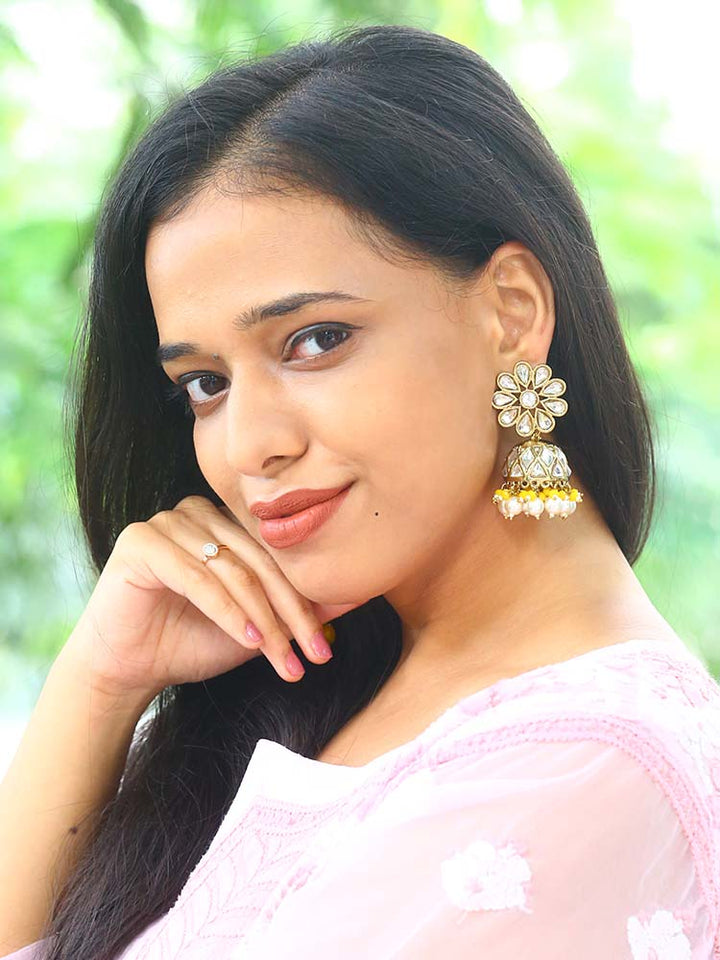 Lemon Jayrani Jhumkis