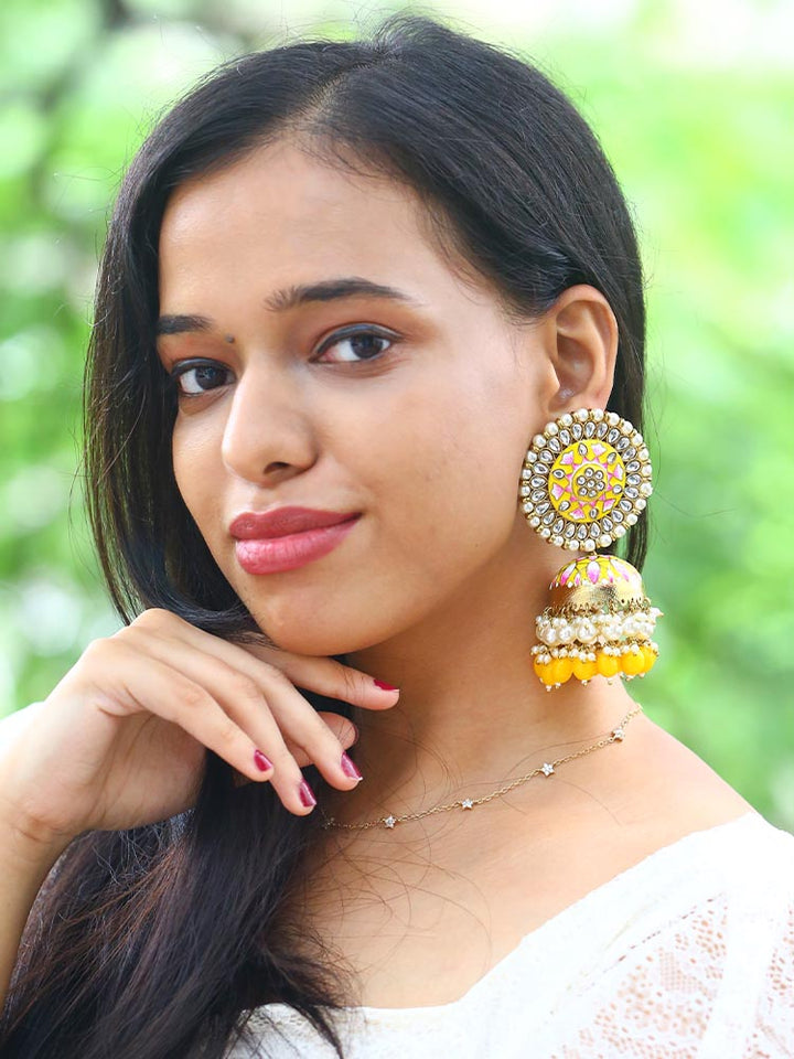 Lemon Kritika Jhumkis