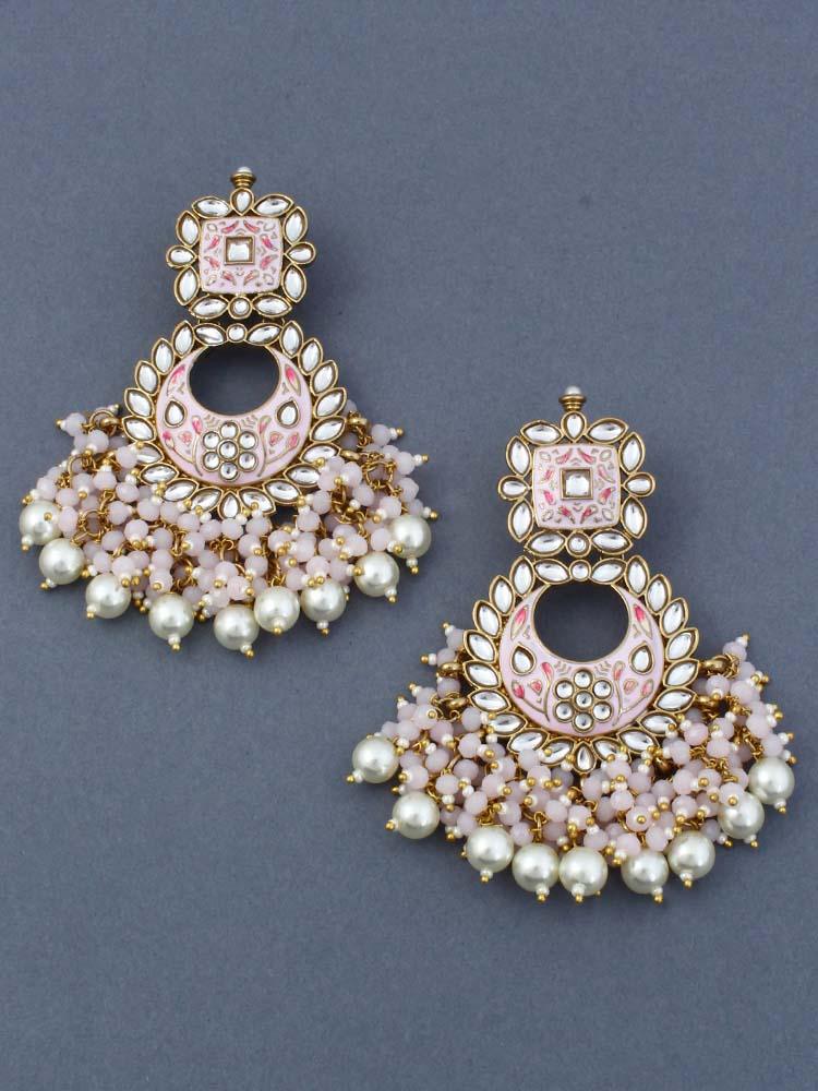 Lilac Jayanti Chandbalis - Bling Bag