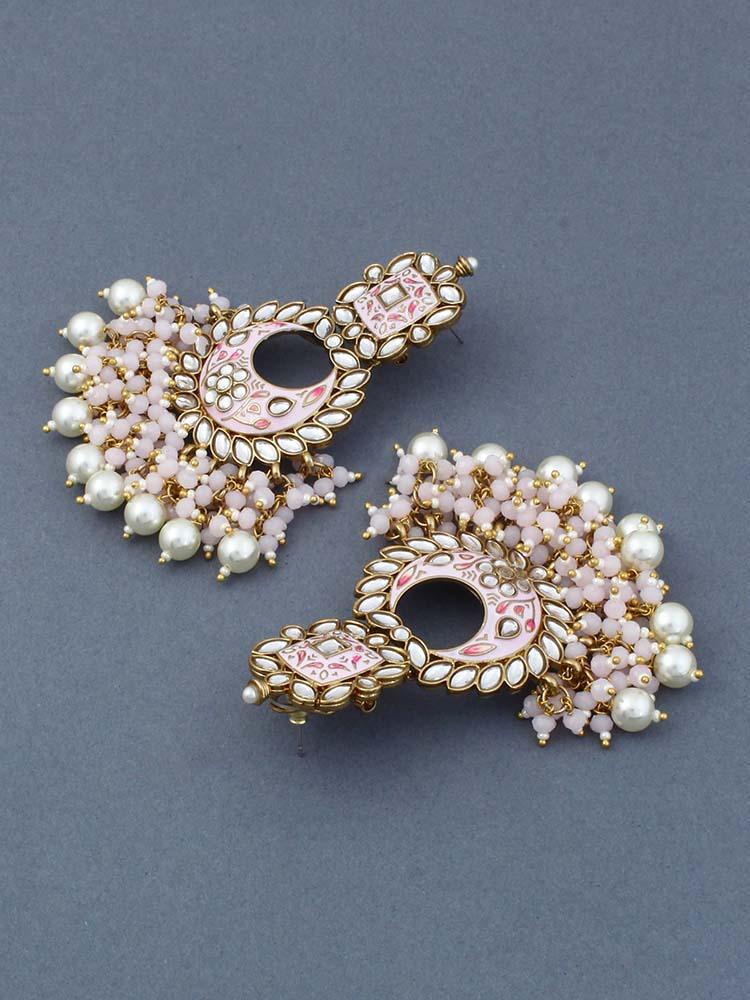 Lilac Jayanti Chandbalis - Bling Bag