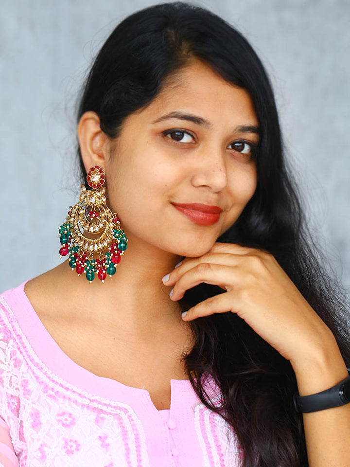 Multicolor Jivika Chandbalis