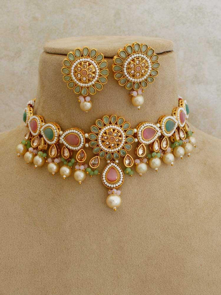 Multicolour Preet Jewellery Set - Bling Bag