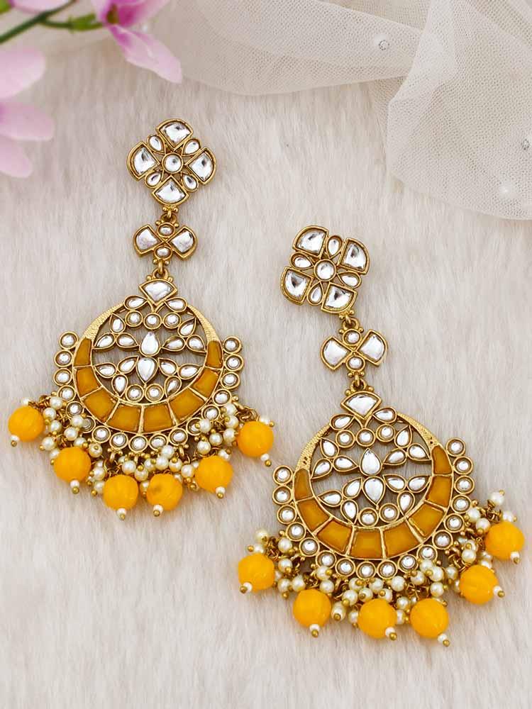 Mustard Anvi Chandbalis - Bling Bag