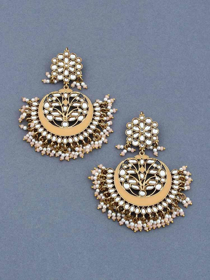 Neon Orange Sampada Chandbalis - Bling Bag