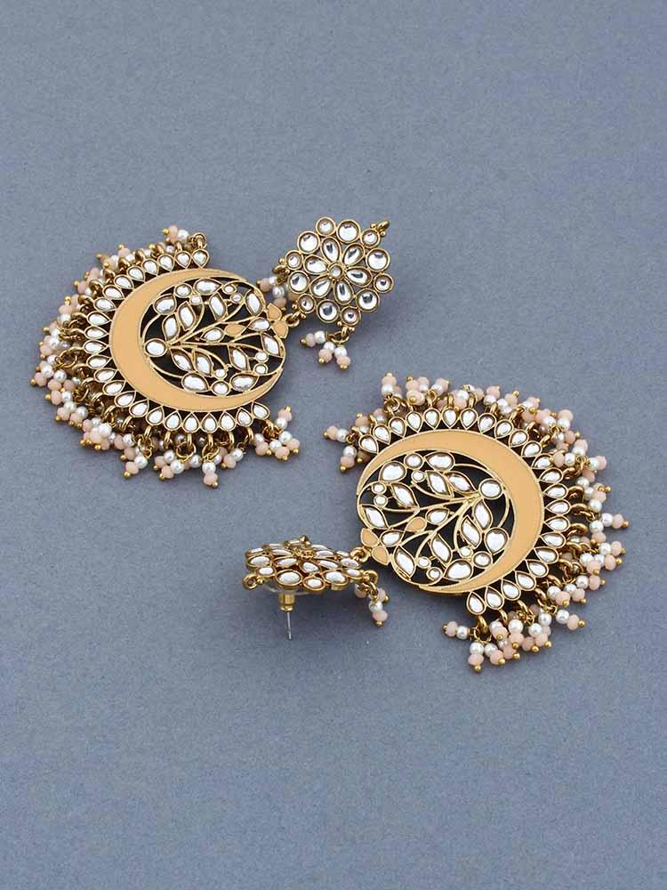 Neon Orange Sampada Chandbalis - Bling Bag