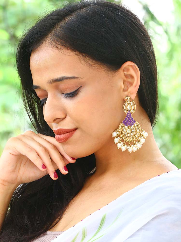 Purple Boond Chandbalis