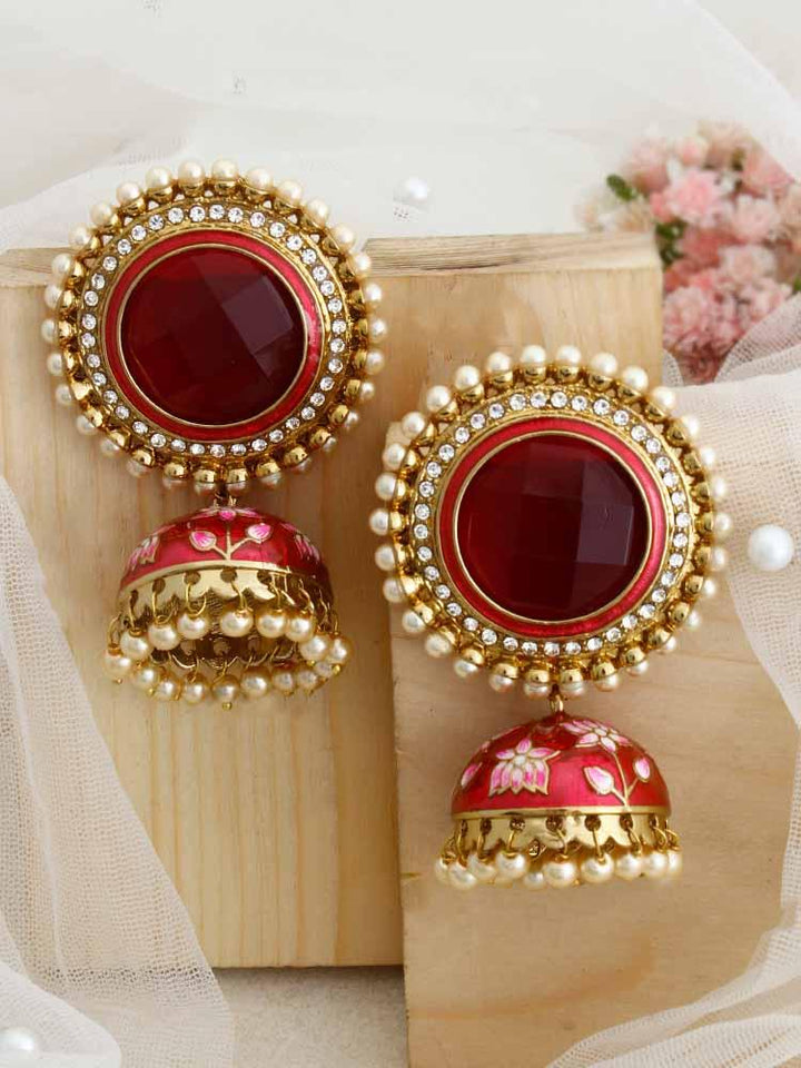 Rani Virat Jhumkis - Bling Bag