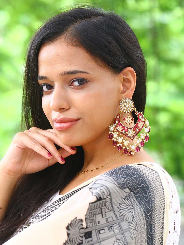 Wine Roohi Chandbalis - EOSS